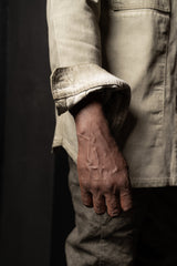 RICK OWENS-DENIM JACKET-OUTERSHIRT-SAND
