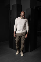 RICK OWENS-SHIRT-LEVEL-BH-MILK WASH