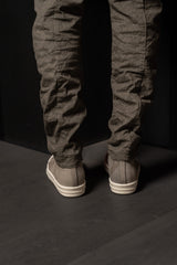 RICK OWENS-DENIM SHOES-DU01F-DST3411-DUST/MILK/MILK