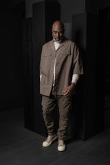 RICK OWENS-WOVEN SHIRT-MAGNUM TOMMY-CR-DUST