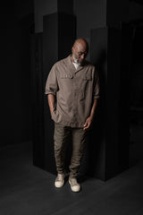 RICK OWENS-WOVEN SHIRT-MAGNUM TOMMY-CR-DUST