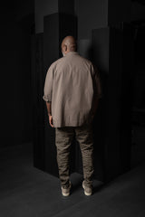 RICK OWENS-WOVEN SHIRT-MAGNUM TOMMY-CR-DUST