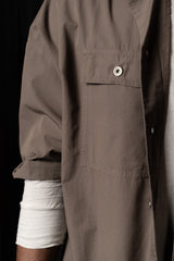 RICK OWENS-WOVEN SHIRT-MAGNUM TOMMY-CR-DUST