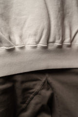 RICK OWENS-KNIT SWEATSHIRT-HUN-FP-MILK WASH