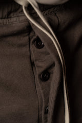 RICK OWENS-PANTS-PRISONER-RIG-DARK DUST