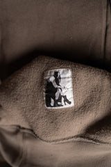 RICK OWENS-KNIT SWEATSHIRT-HUN HOODIE-FP-DUST