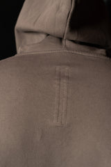 RICK OWENS-KNIT SWEATSHIRT-HUN HOODIE-FP-DUST