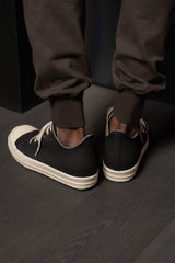 RICK OWENS-DENIM SHOES-DU01F-DBK911-BLACK/MILK/MILK
