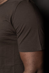 RICK OWENS-KNIT SHIRT-LEVEL T-RNP-DARK DUST