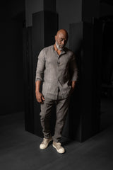 DAUB-SHIRT-SH03-T17-DARK GREY