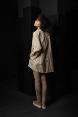 KATHARINA HOVMAN-BIG BLOUSE-261244-SAND