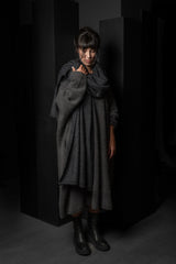 RUNDHOLZ-SCARF-1417710-CROW MEL