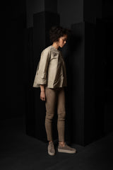 KATHARINA HOVMAN-BIG BLOUSE SHORT-261240-SAND