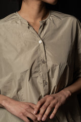 KATHARINA HOVMAN-BIG BLOUSE SHORT-261240-SAND