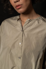 KATHARINA HOVMAN-BIG BLOUSE SHORT-261240-SAND