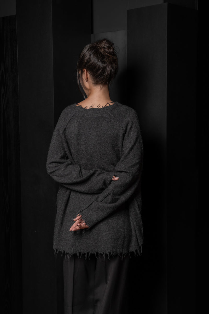 RUNDHOLZ-PULLOVER-1530702-CROW MEL