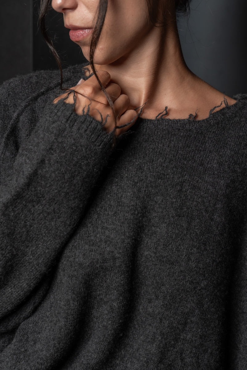 RUNDHOLZ-PULLOVER-1530702-CROW MEL