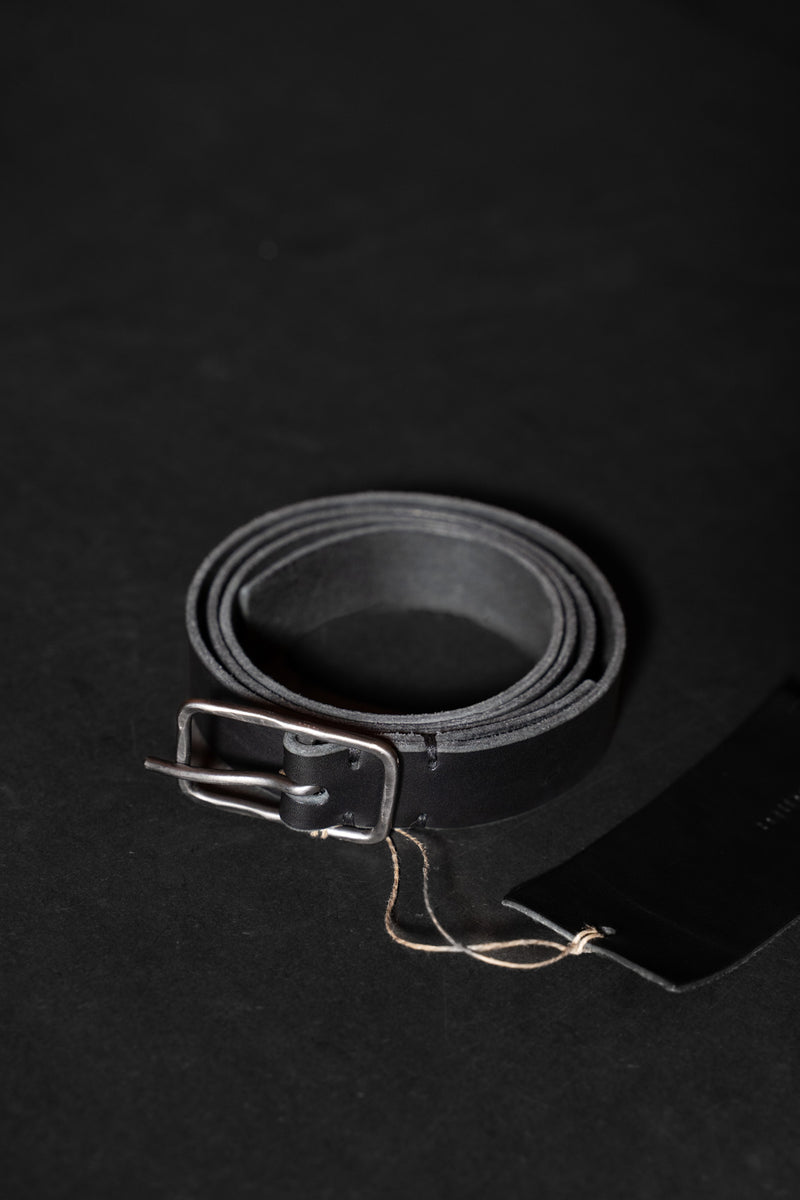 TAGLIOVIVO-BELT-RECTANGULAR BUCKLE M-CALF-BLACK