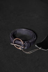 TAGLIOVIVO-BELT-RING BUCKLE-H.D.CALF-ABYSS