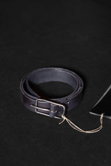 TAGLIOVIVO-BELT-RECTANGULAR BUCKLE M-H.D.CALF-ABYSS