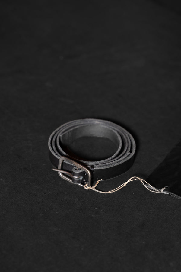 TAGLIOVIVO-BELT-RECTANGULAR BUCKLE S-CALF-BLACK