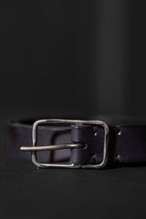 TAGLIOVIVO-BELT-RECTANGULAR BUCKLE M-H.D.CALF-ABYSS