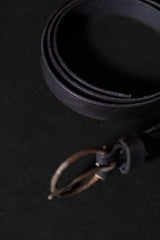 TAGLIOVIVO-BELT-RING BUCKLE-H.D.CALF-ABYSS