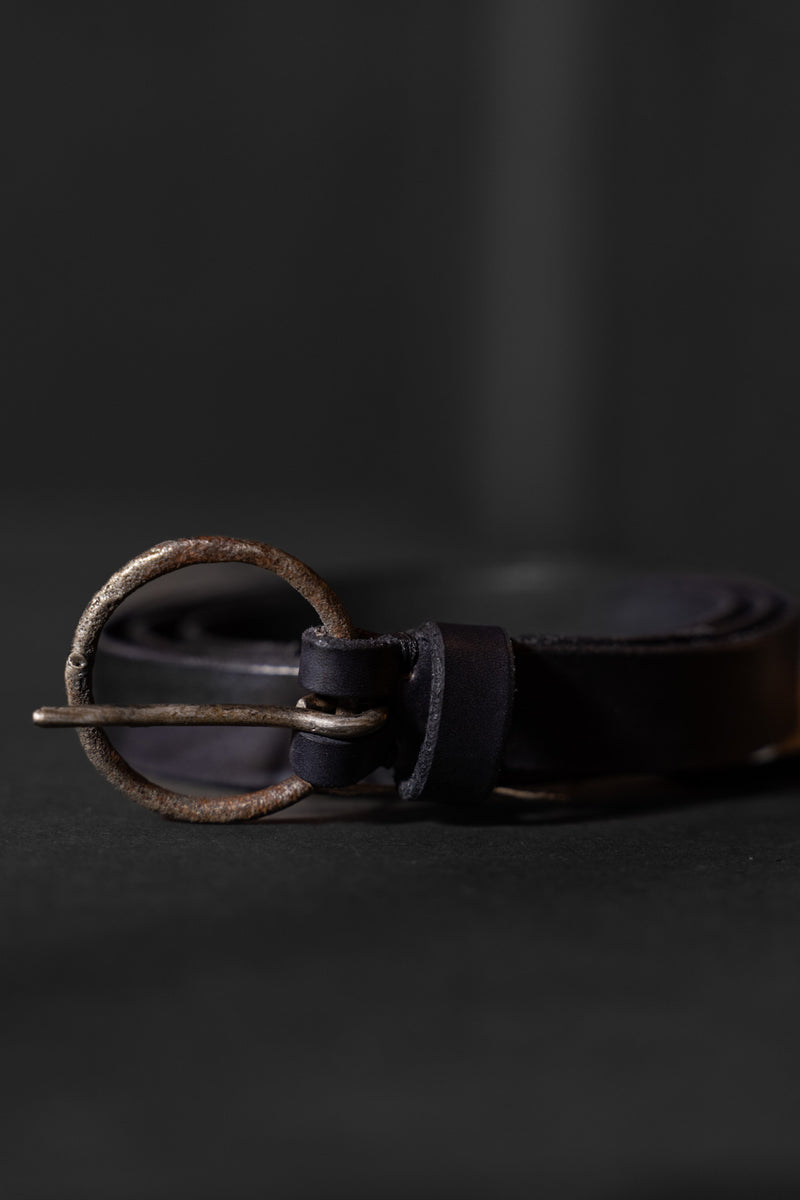 TAGLIOVIVO-BELT-RING BUCKLE-H.D.CALF-ABYSS