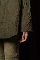 KATHARINA HOVMAN-OVERSIZEHEMD-261453-OLIVE/FLOWER