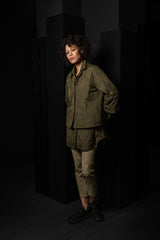 KATHARINA HOVMAN-PUFFY JACKET-261406-OLIVE/FLOWER
