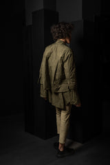 KATHARINA HOVMAN-PUFFY JACKET-261406-OLIVE/FLOWER