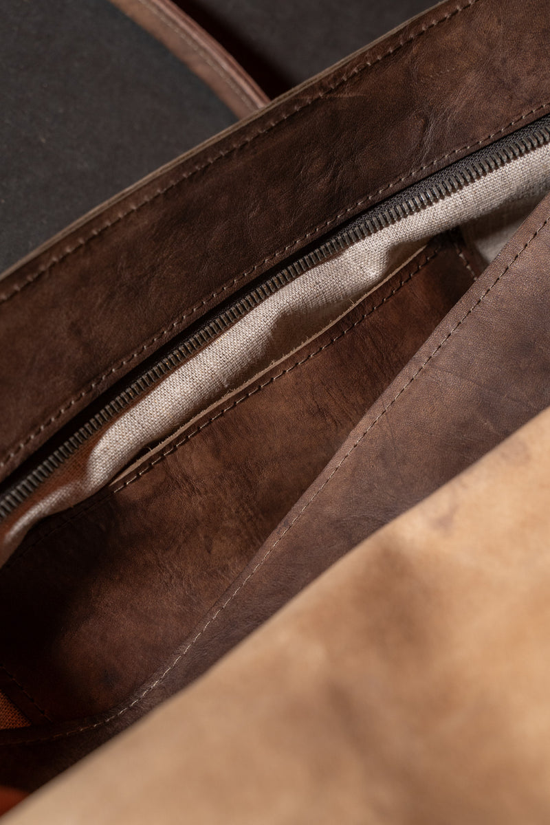 TAGLIOVIVO-BAG-DOCTOR-H.D. HORSE-UMBER