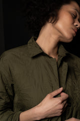 KATHARINA HOVMAN-PUFFY JACKET-261406-OLIVE/FLOWER