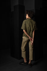 KATHARINA HOVMAN-MODERN BLOUSE-261243-OLIVE