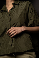 KATHARINA HOVMAN-MODERN BLOUSE-261243-OLIVE