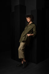KATHARINA HOVMAN-OVERSIZEHEMD-261253-OLIVE