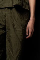 KATHARINA HOVMAN-LEGER PANTS-261423-OLIVE/FLOWER