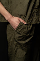 KATHARINA HOVMAN-LEGER PANTS-261423-OLIVE/FLOWER