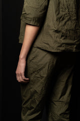KATHARINA HOVMAN-LEGER PANTS-261423-OLIVE/FLOWER
