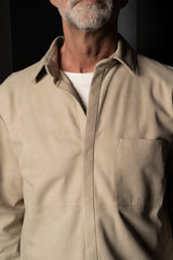 KIEFERMANN-LEATHER SHIRT-TENDRIK-62002-JUTE