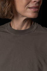 RICK OWENS-SHIRT-SUBHUMAN JUMBO-RN-DUST