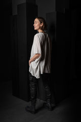 RICK OWENS-SHIRT-MINERVA-BH-MILK WASH