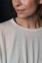 RICK OWENS-SHIRT-MINERVA-BH-MILK WASH