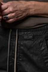 RICK OWENS- DENIM PANTS-MASTODON CUT-SDBK-BLACK