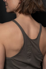 RICK OWENS-TOP-RACER BACK TANK-BH-DUST