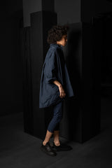 KATHARINA HOVMAN-BIG BLOUSE-261244-MARINE