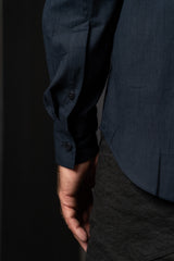HANNIBAL COLLECTION-SHIRT-JAKOB 143.-DEEP OCEAN CRINKLE