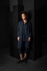 KATHARINA HOVMAN-LONG BOMBER-261704-MARINE