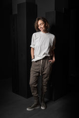 RICK OWENS-SHIRT-SUBHUMAN JUMBO-RN-MILK WASH