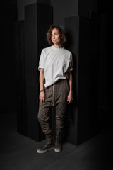 RICK OWENS-SHIRT-SUBHUMAN JUMBO-RN-MILK WASH